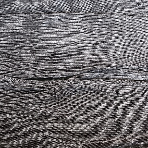 Allsaints Grey Brown Linen Cardigan Size Small - Picture 10 of 10